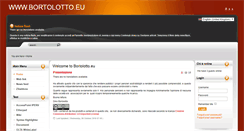 Desktop Screenshot of bortolotto.eu